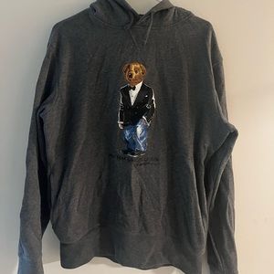 Ralph Lauren Original Polo Bear Hoodie size small